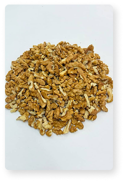 مغز گردو دندانه قهوه ای